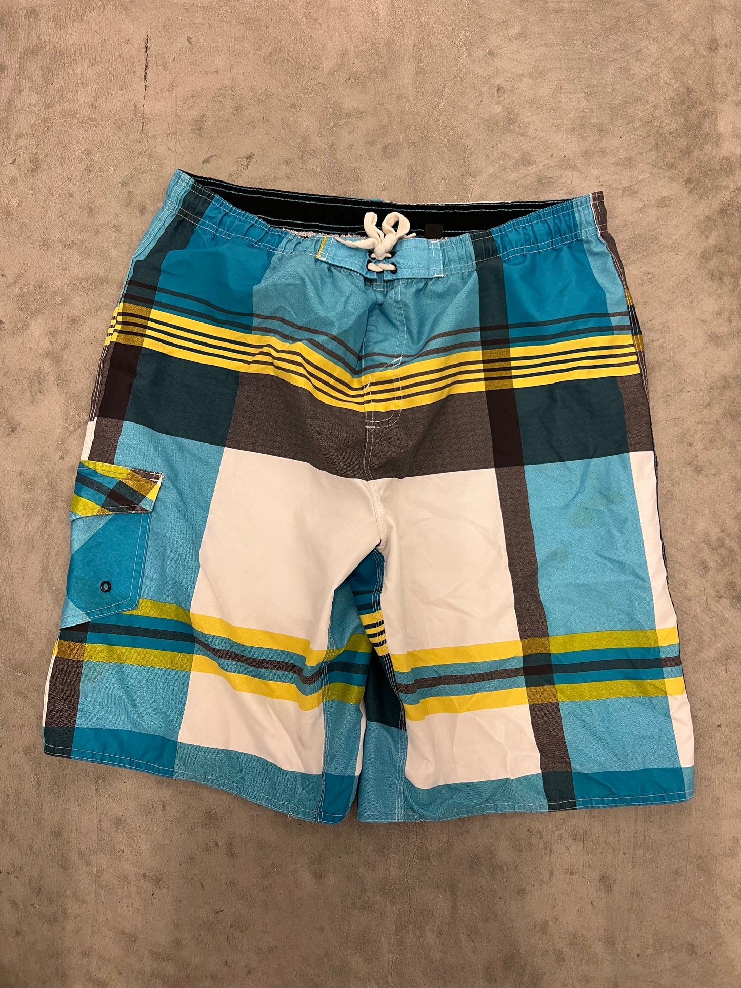 Plaid Boardshorts (M)~Flawed~